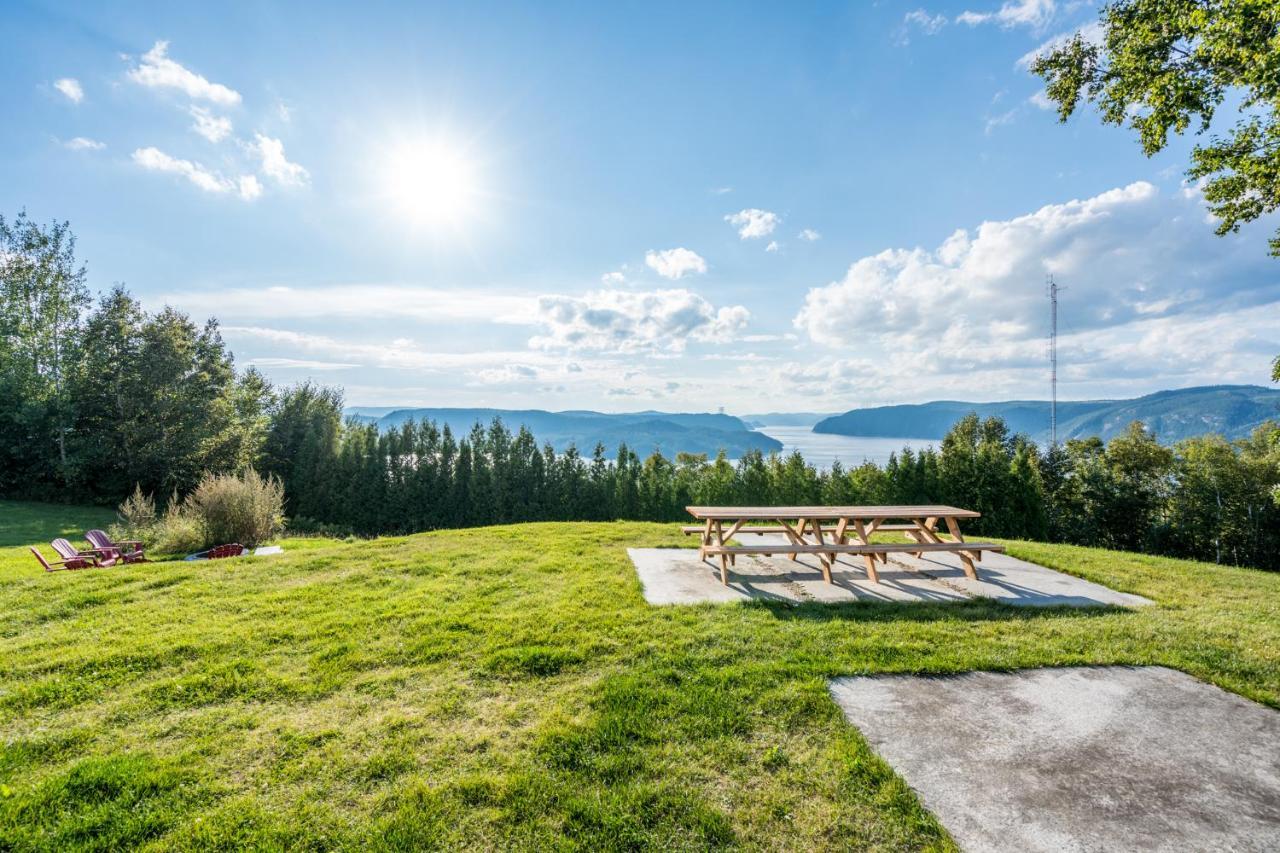 Montfjord - Chalets, Vue Spectaculaire Et Spa. Chantafjord #4 Sacre-Coeur Εξωτερικό φωτογραφία