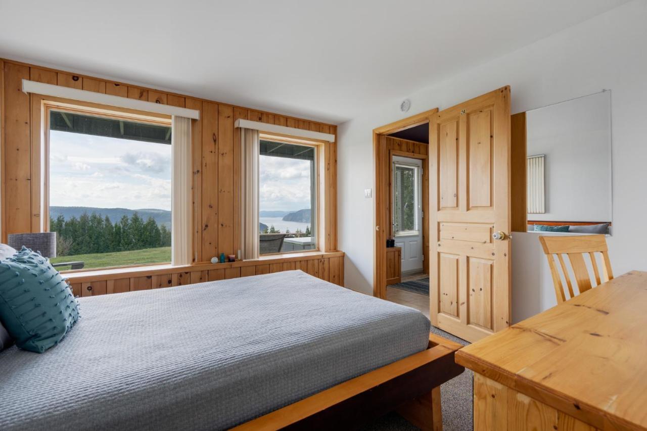 Montfjord - Chalets, Vue Spectaculaire Et Spa. Chantafjord #4 Sacre-Coeur Εξωτερικό φωτογραφία